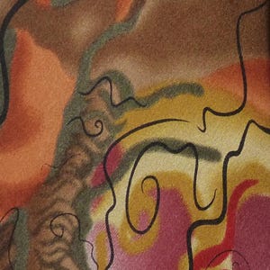 Jerry Garcia Men&#39;s Necktie - &quot;Duck Worm Alarm&quot; Collection Fifty Four -  FREE US SHIPPING - RR17