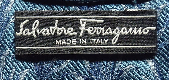 Ferragamo 100% Silk Men's Tie - Free US Shipping … - image 4