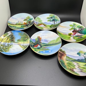 Signed Japanese Display Plates