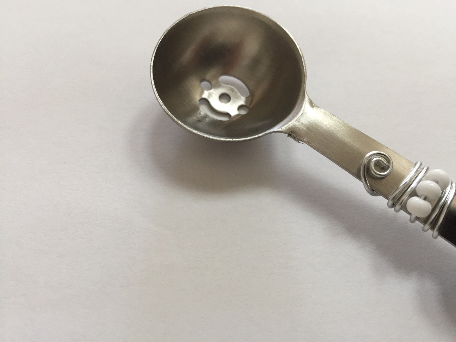 CHERRY or OLIVE SPOON Caper Spoon Martini Olive Spoon Etsy