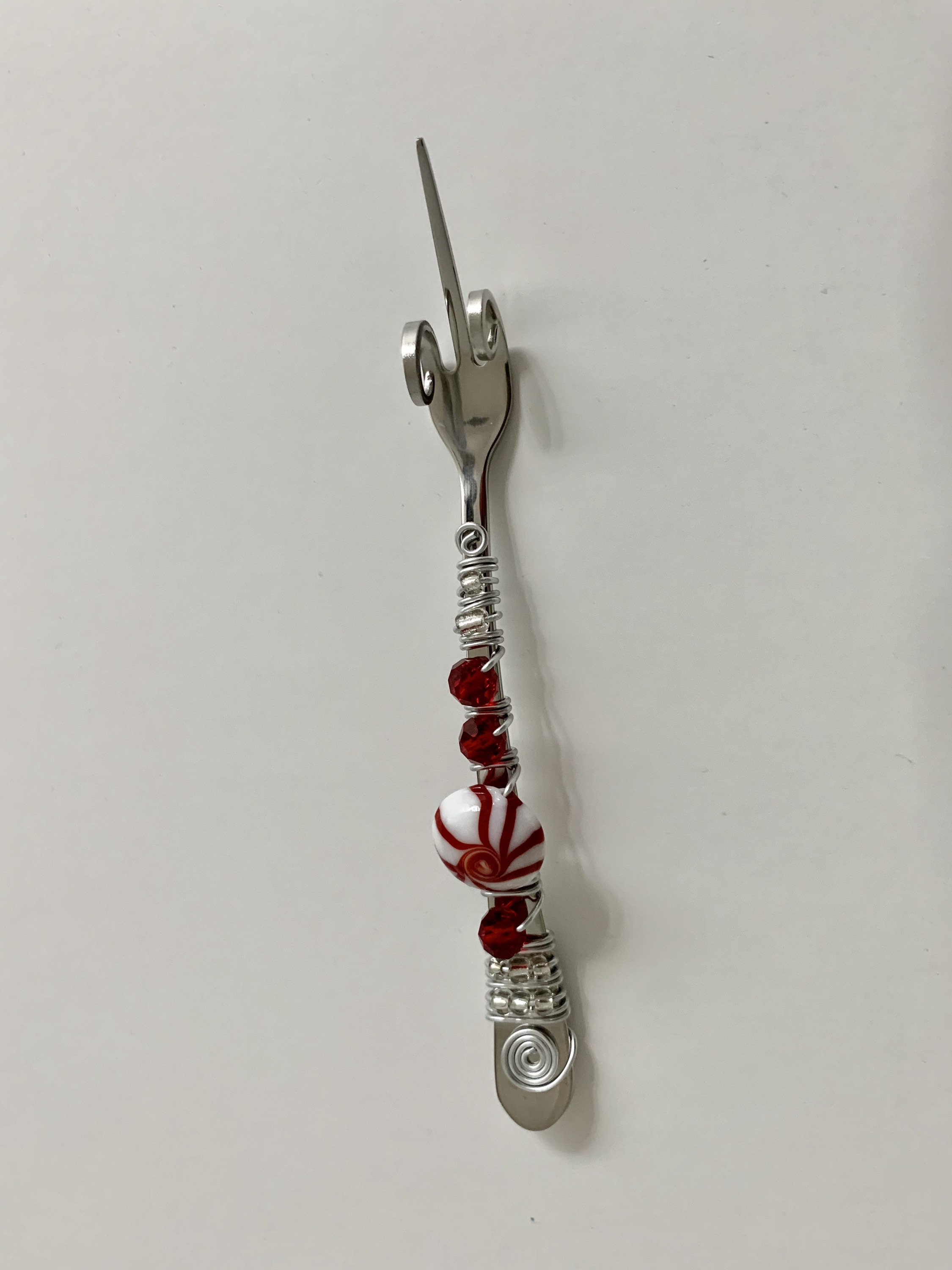 ATTITUDE OLIVE or PICKLE fork with a little sassyness Etsy