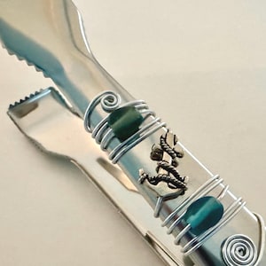 ANCHOR ICE TONGS, charcuterie board tongs, sugar cube tongs, buffet tongs, bar ware, boat lover
