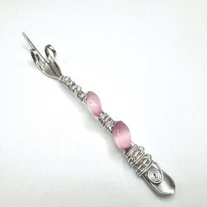 Sassy Beaded Olive Fork: Stainless Steel Charcuterie Appetizer Fork with a little attitude