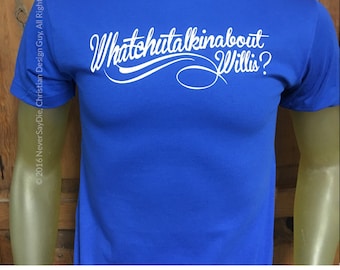 Different Strokes What You Talking About Willis Funny T-shirt Retro TV Show Saying Old School 80's Arnold