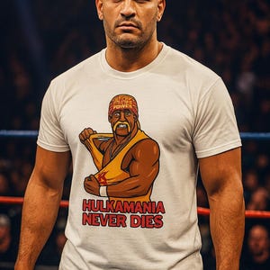 Retro 80s Wrestling Tribute Tee – Unisex Wrestle Rage Forever Shirt – Vintage Inspired Graphic T-Shirt