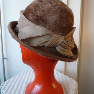 Tan Bowler Hat - Etsy display picture 3