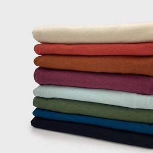 Tencel Organic Cotton Spandex Jersey Knit Fabric By 1/2 Metre, Tencel Jersey Fabric, Tencel Knit Organic Cotton knit, Spandex Stretch Fabric