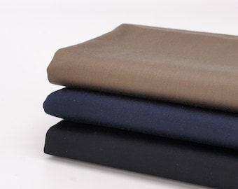 Tencel Lyocell Cotton Stretch Sateen Woven Fabric By 0.5 Metre, Tencel Sateen, Stretch Sateen, Stretch Woven Fabric, Cotton Stretch Sateen