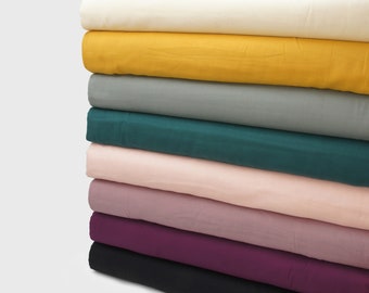 Organic Cotton Double Gauze Fabric by 0.5 Metre, BIRCH Fabrics, 100% Organic Cotton Fabric, Organic Double Gauze, Soft Double Gauze