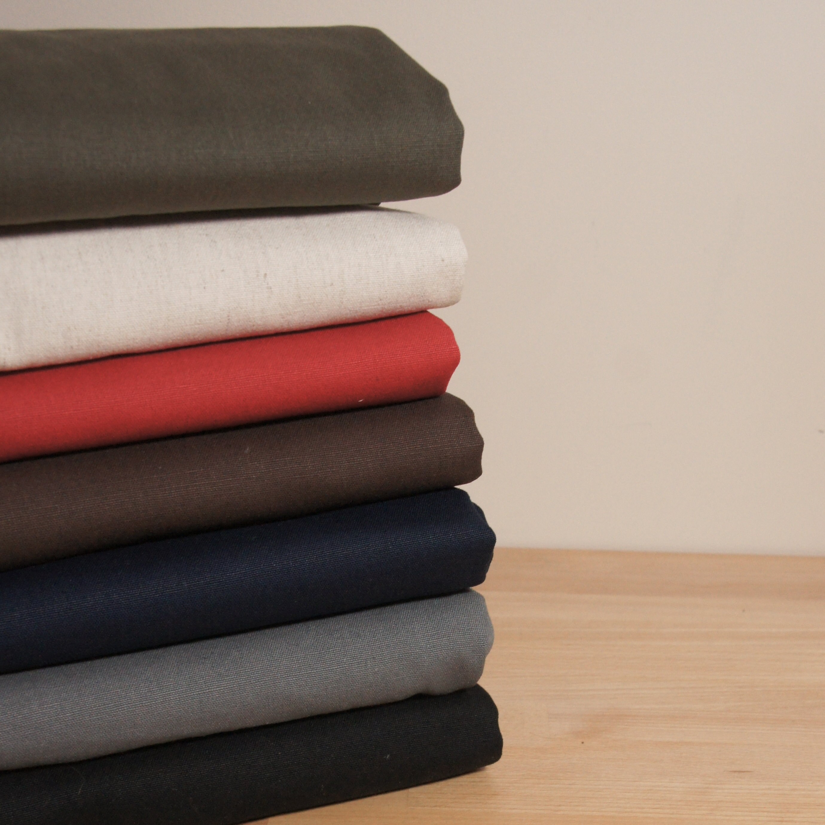 Hemp Organic Cotton Canvas Fabric by 0.5 Metre Organic Canvas Etsy