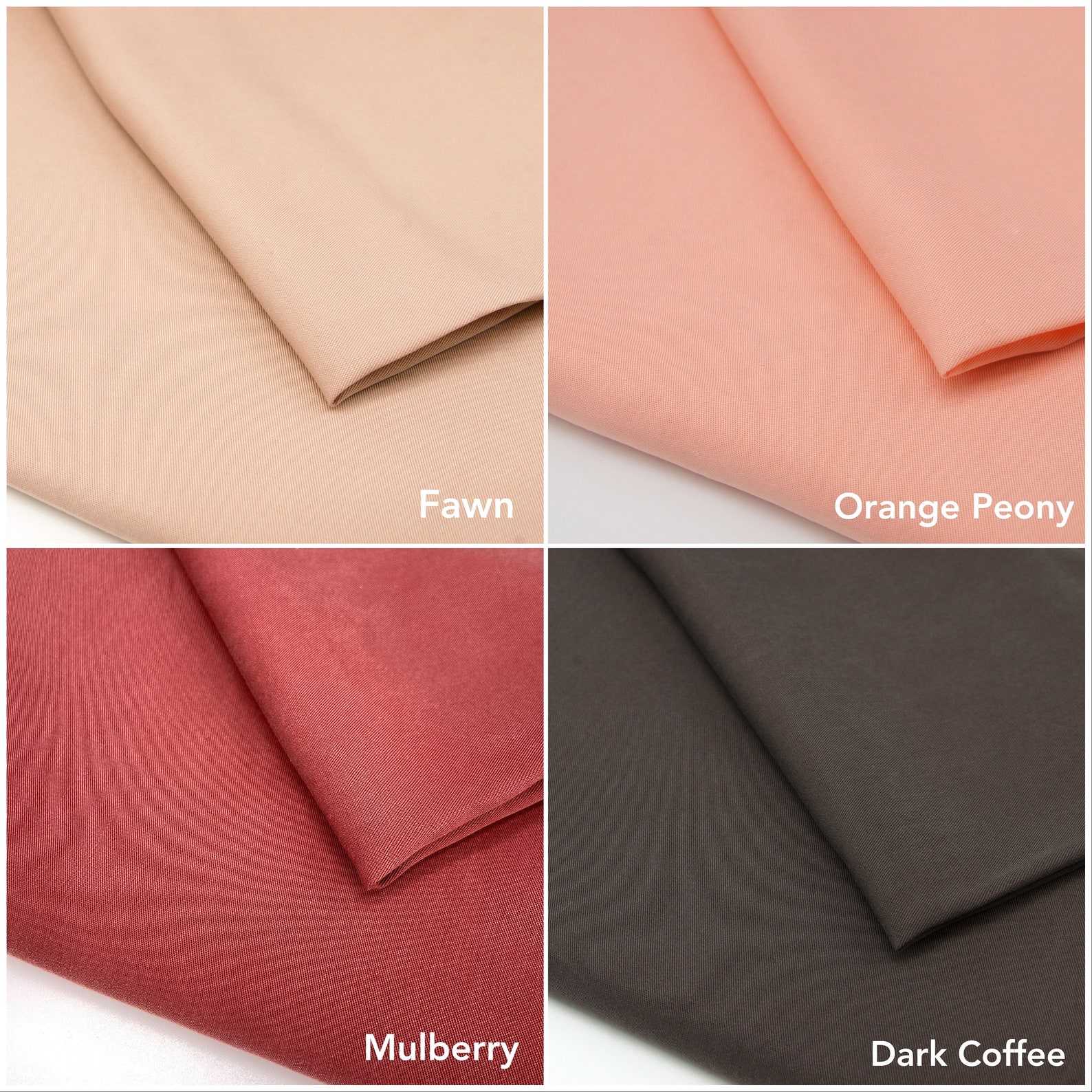 Enzymatic Tencel Lyocell Twill Woven Fabric by 0.5 Metre Etsy Canada