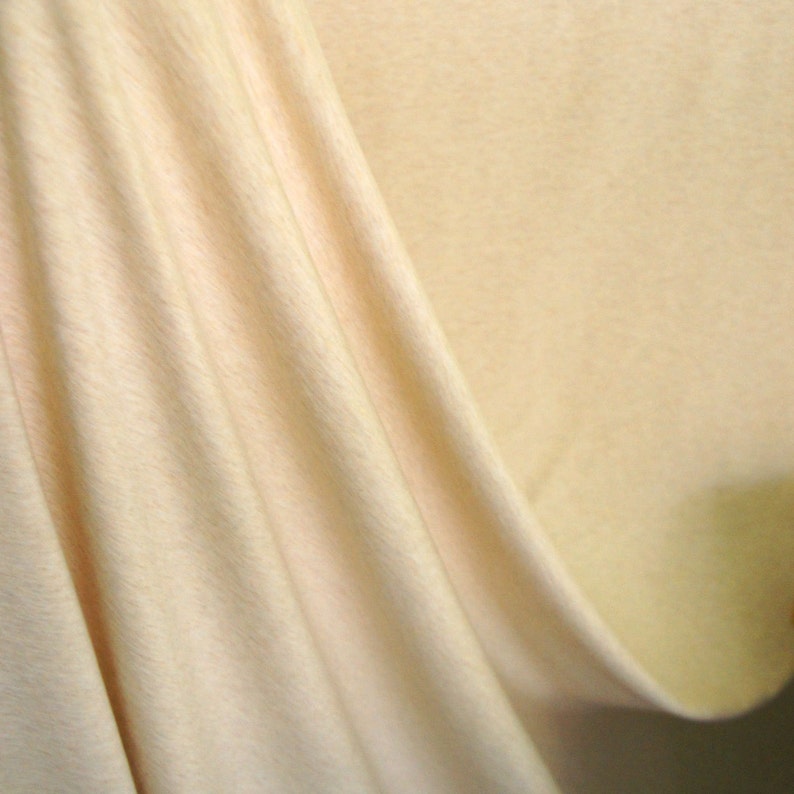 Heather Almond Soft Stretch Fabric Cotton Bamboo Jersey Knit Fabric By 0.5 Metre Cotton Knit Fabric Jersey Fabric Bamboo Fabric