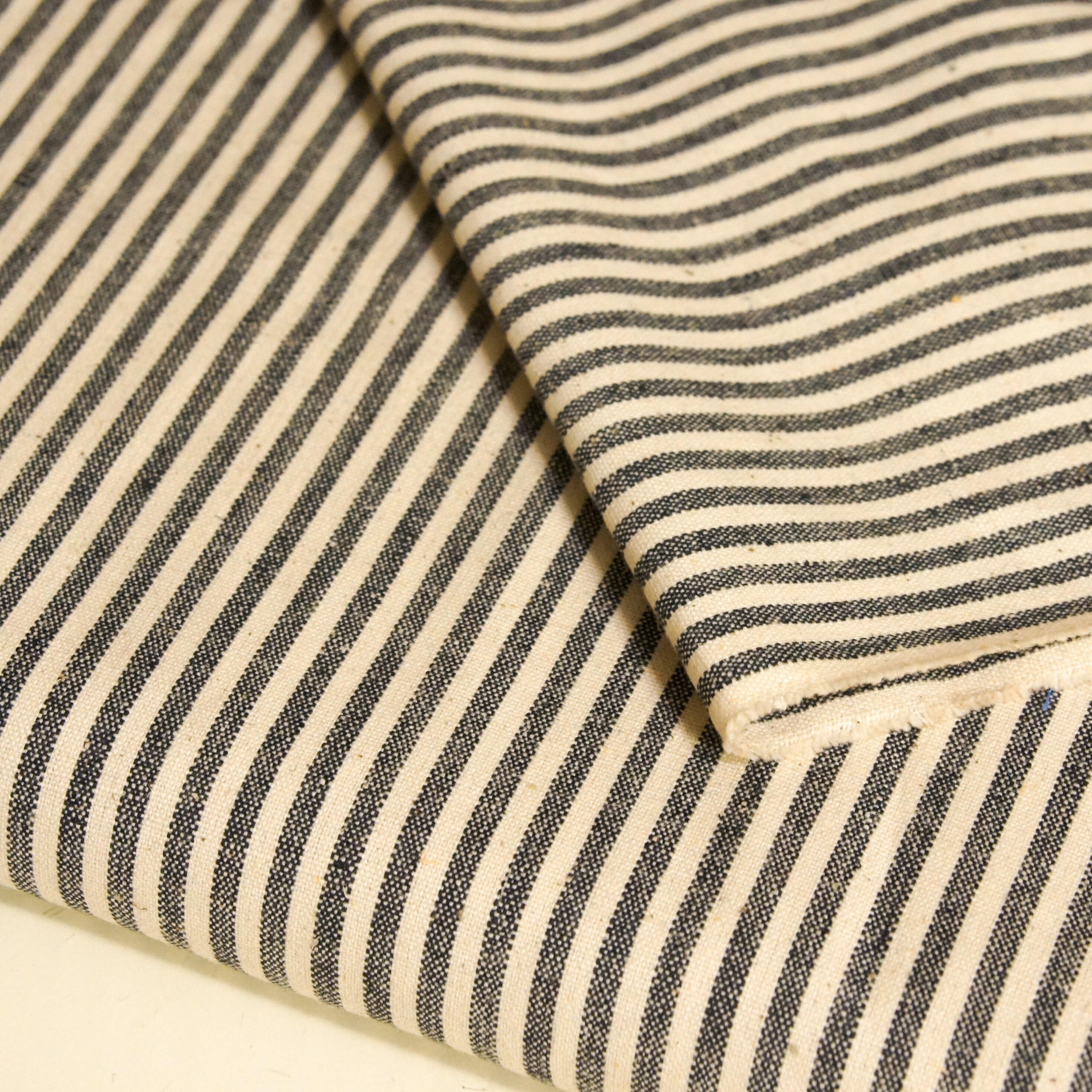 Stripe Hemp Organic Cotton Canvas Fabric by 0.5 Metre Organic | Etsy