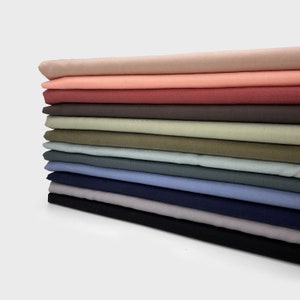 Tessuto enzimatico Tencel Lyocell Twill da 0,5 metri, tessuto Tencel, tessuto Tencel Twill, tessuto drappeggiato, tessuto morbido Tencel Twill