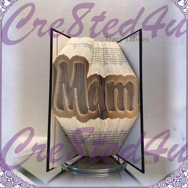 Mam Bubble style word combi pattern plus free tutorial perfect for mothers day