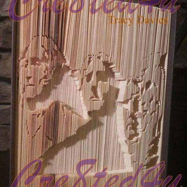 Mount Rushmore cut and fold pattern