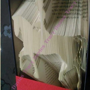 Horse Rider book folding pattern image 1