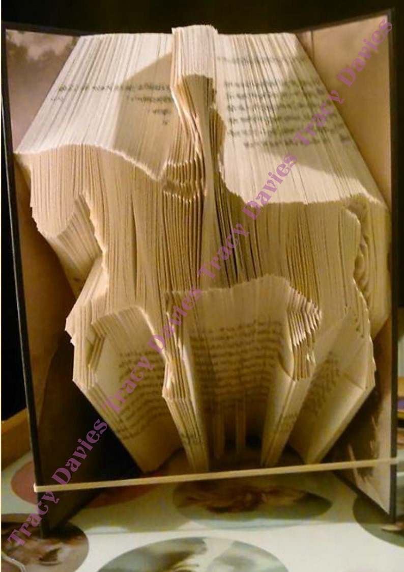 Horse Rider book folding pattern image 3