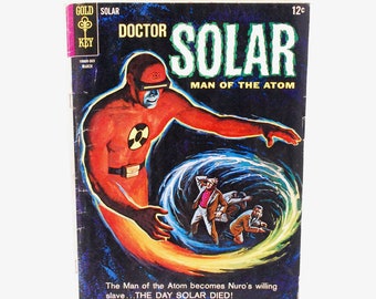 Vintage 1960's Gold Key Silver Age DOCTOR SOLAR No 11 Comic