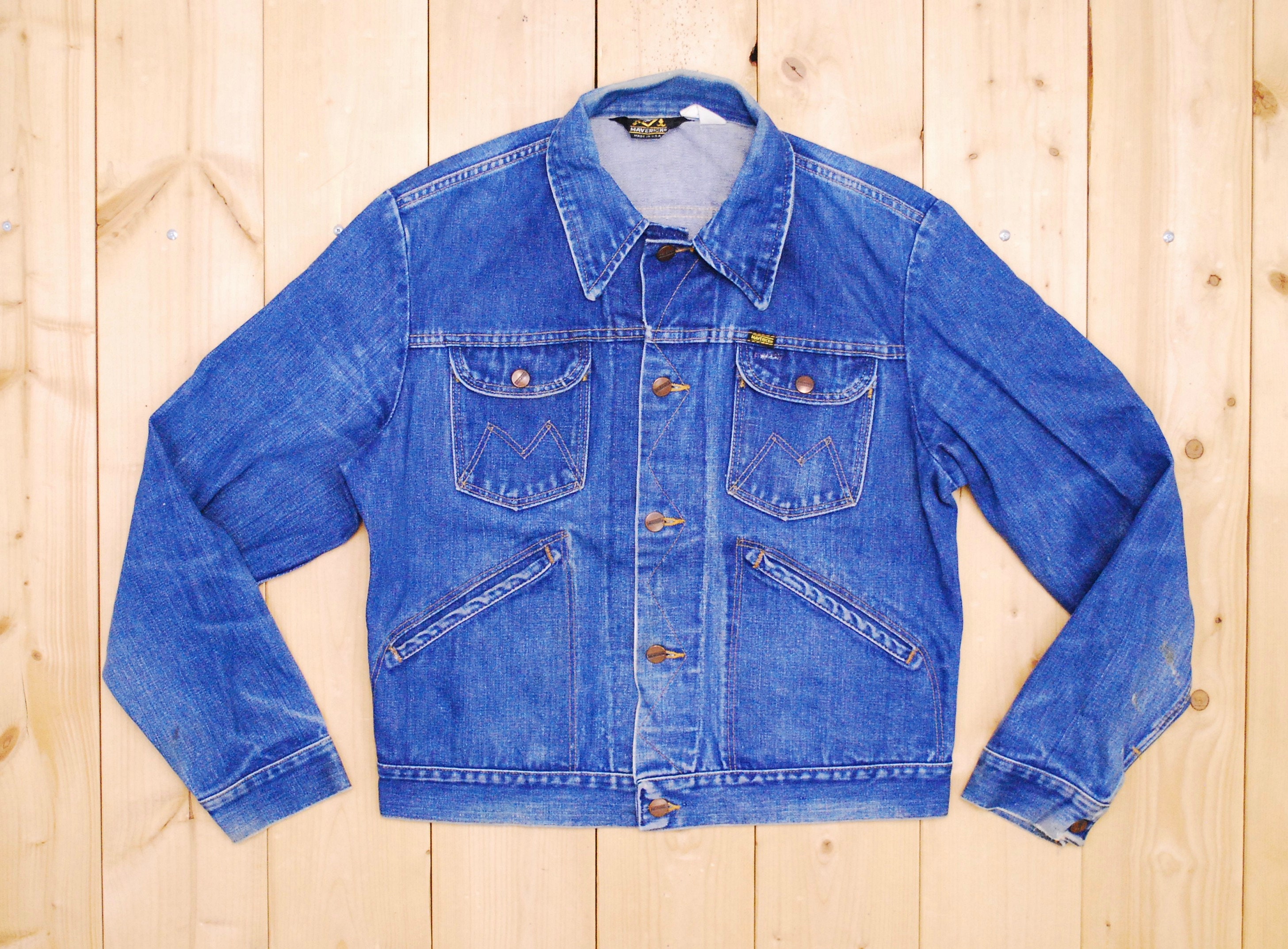 Vintage 1960's/70's MAVERICK BLUE BELL Denim Jean Jacket Vintage 1960's/70's MAVERICK BLUE BELL Denim Jean Jacket