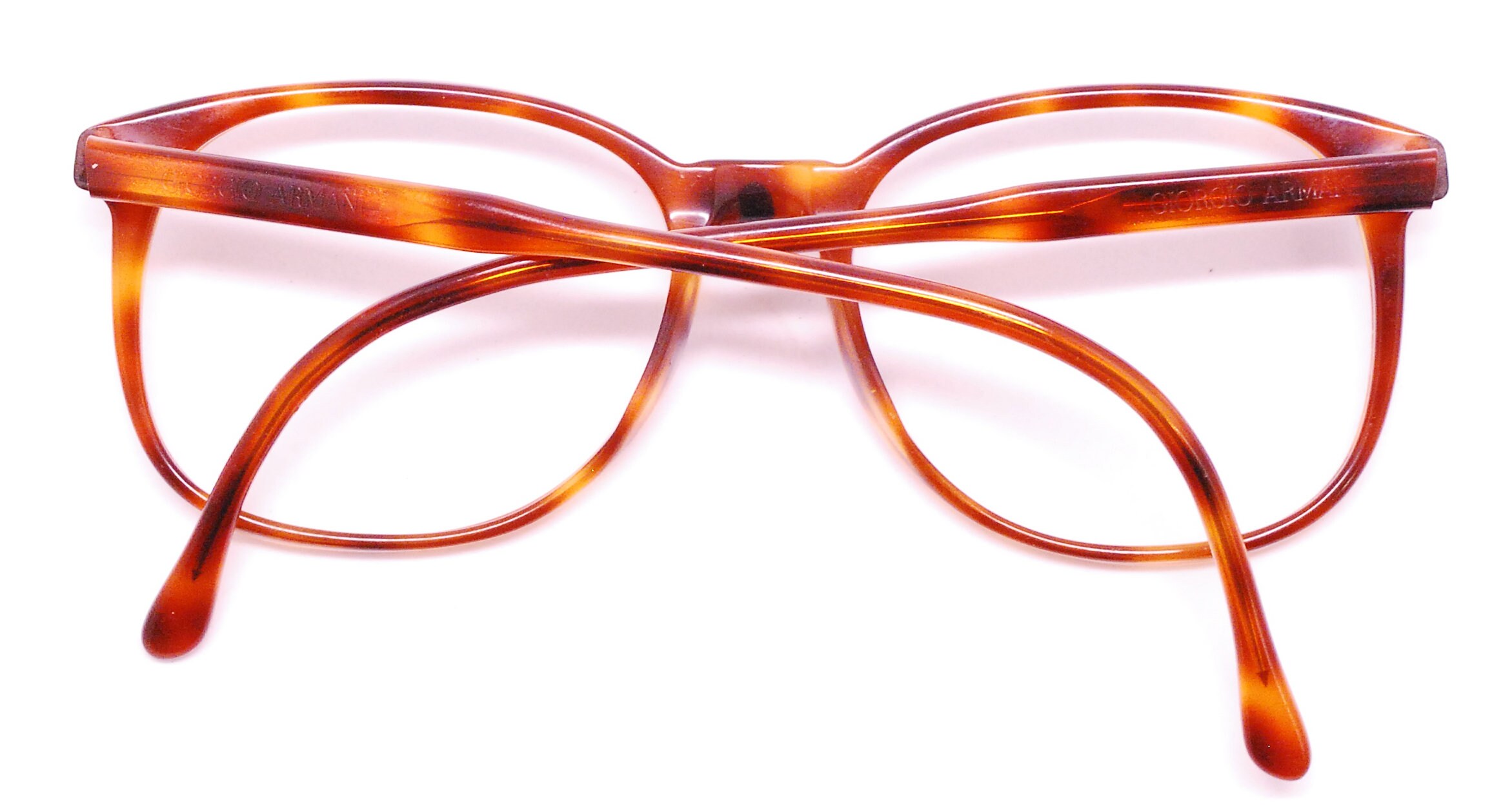 ヴィンテージ ジョルジオ アルマーニ べっ甲眼鏡 / レトロ