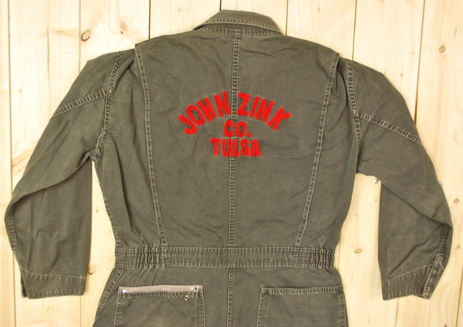 Vintage 1950's/60's ANTHONY'S BUCKHIDE Coveralls / John Zink Vintage 1950's/60's ANTHONY'S BUCKHIDE Coveralls / John Zink