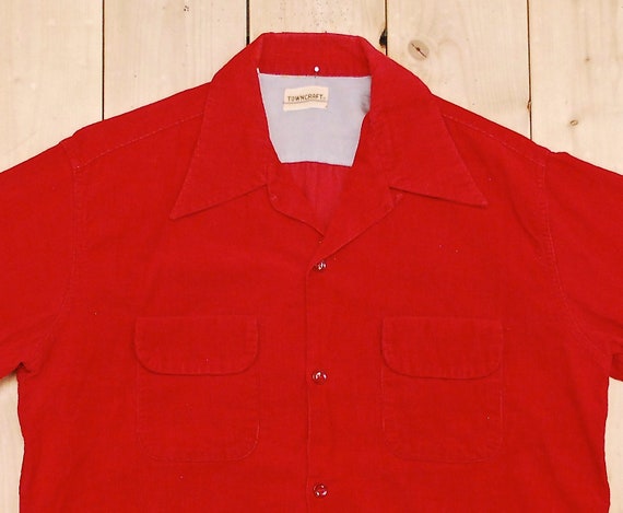 Vintage 1940's/50's TOWNCRAFT Corduroy Long Sleeve - Etsy Norway