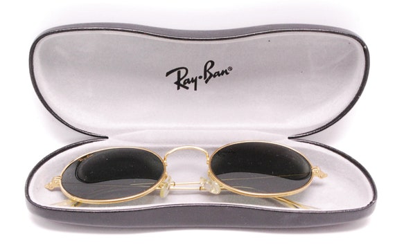 Vintage B&l Ray Ban W0976 WVAS G15 UV Gold Plated Wire Oval Aviator  Sunglasses for sale online | eBay