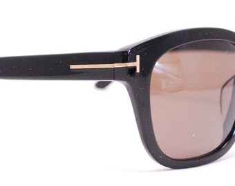 Authentic Deadstock TOM FORD Black Sunglasses NOS / Model