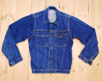 Vintage 1960's/70's MADEWELL Denim Jean Jacket / Made in