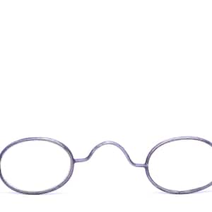 Vintage 1830&#39;s -1870&#39;s Antique Eyeglasses with Sliding Temples with Case / Retro Collectable Rare / #2782