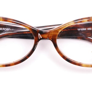 Authentic Deadstock TOM FORD Tortoise Eyeglasses NOS / Model TF5263-052 / Made in Italy / Retro Collectable Rare TF1002 image 7