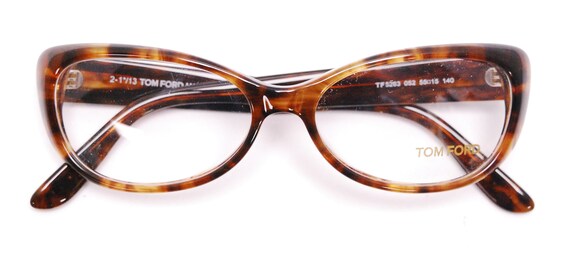 Authentic Deadstock TOM FORD Tortoise Eyeglasses … - image 7