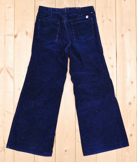 Vintage 1960's/70's GWG Corduroy Flare Jeans / Be… - image 7