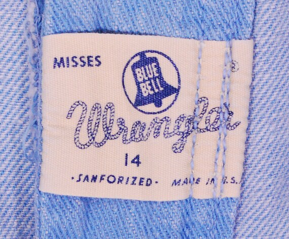 Vintage 1950's/60's Misses Women's Blue Bell WRAN… - image 6