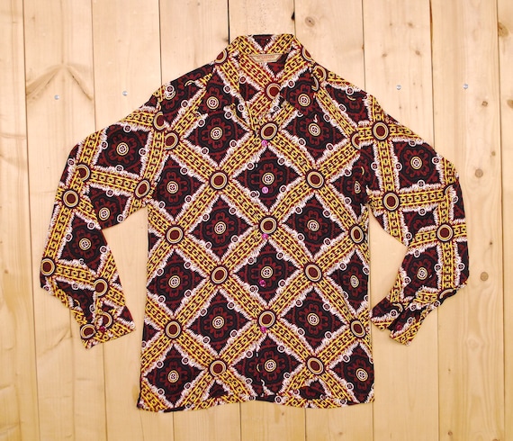 ▪️50’s【MCGREGOR】RAYON SWEAT McGREGOR - Made In USA] Vintage Rockabilly 2 Tone Rayon
