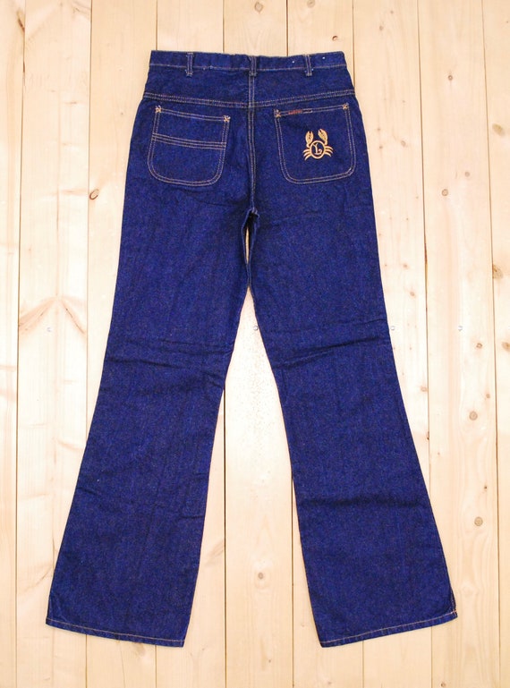 Vintage 1960's/70's Deadstock LANDLUBBER Denim Fl… - image 7