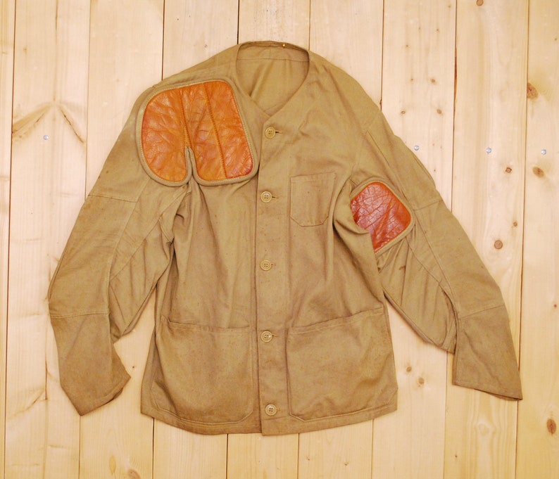 Vintage 1940's/50's Shooting Jacket / US MARINES / NRA / Outdoorsman / Hunting / Retro Collectable Rare image 1