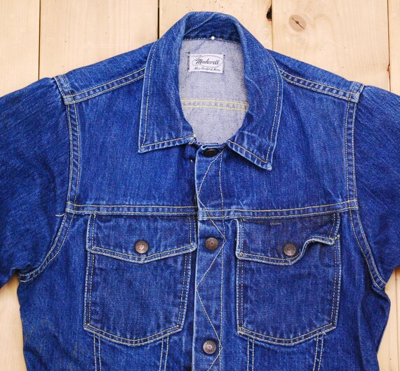 Vintage 1960's/70's MADEWELL Denim Jean Jacket / Made in Vintage 1960's/70's MADEWELL Denim Jean Jacket / Made in