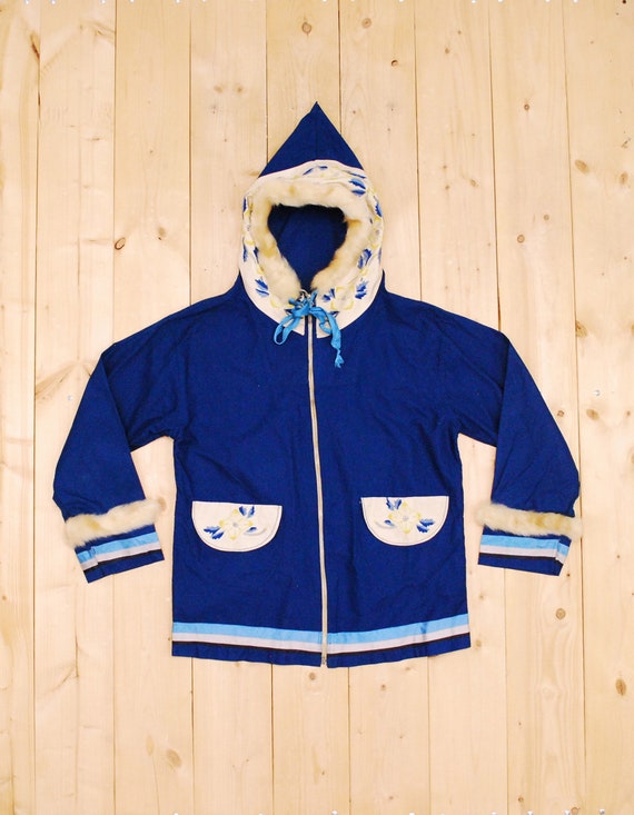 Vintage 1940's/50's Blue GRENFELL LABRADOR INDUSTR