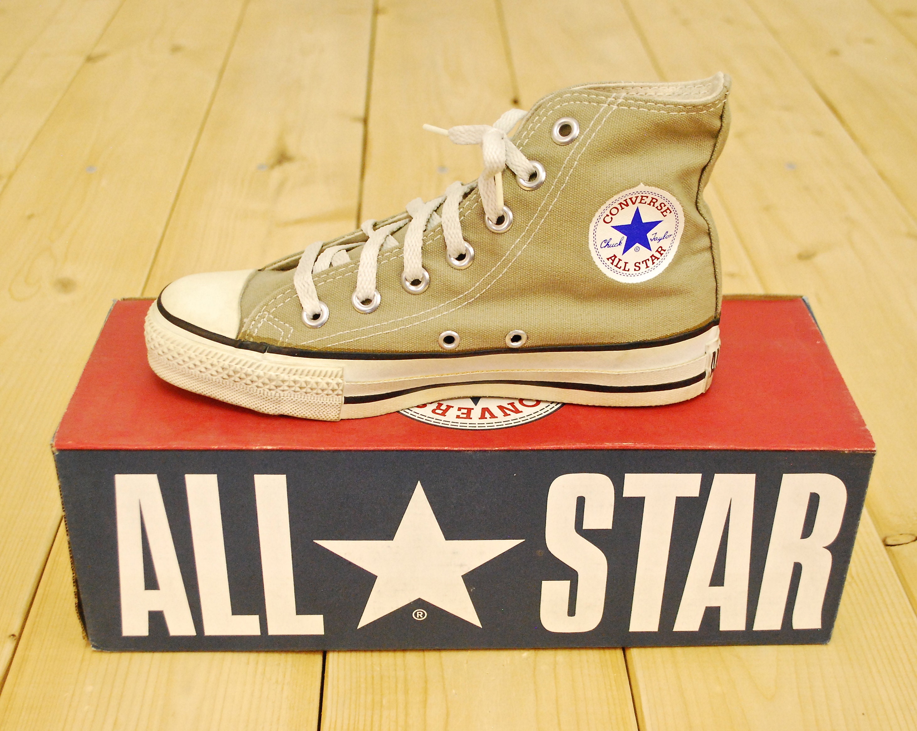Vintage 1990's Deadstock Flint Khaki CONVERSE CHUCK TAYLOR - Etsy