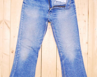 Vintage 1960's/70's Trashed LEVIS Big E Orange Tab Denim Vintage 1960's/70's Trashed LEVIS Big E Orange Tab Denim