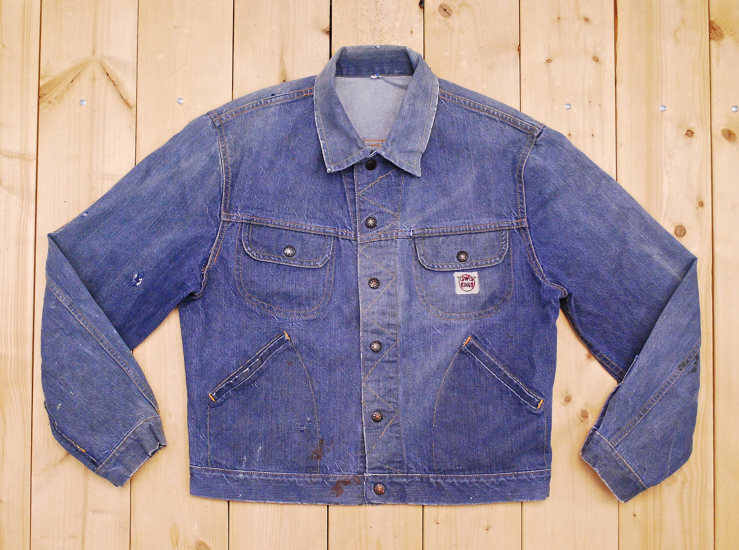 GWG KINGS Denim Jean Jacket / Retro 