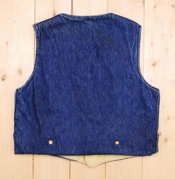 Vintage 1950's/60's CARTER'S Denim Jean Vest / Sh… - image 5