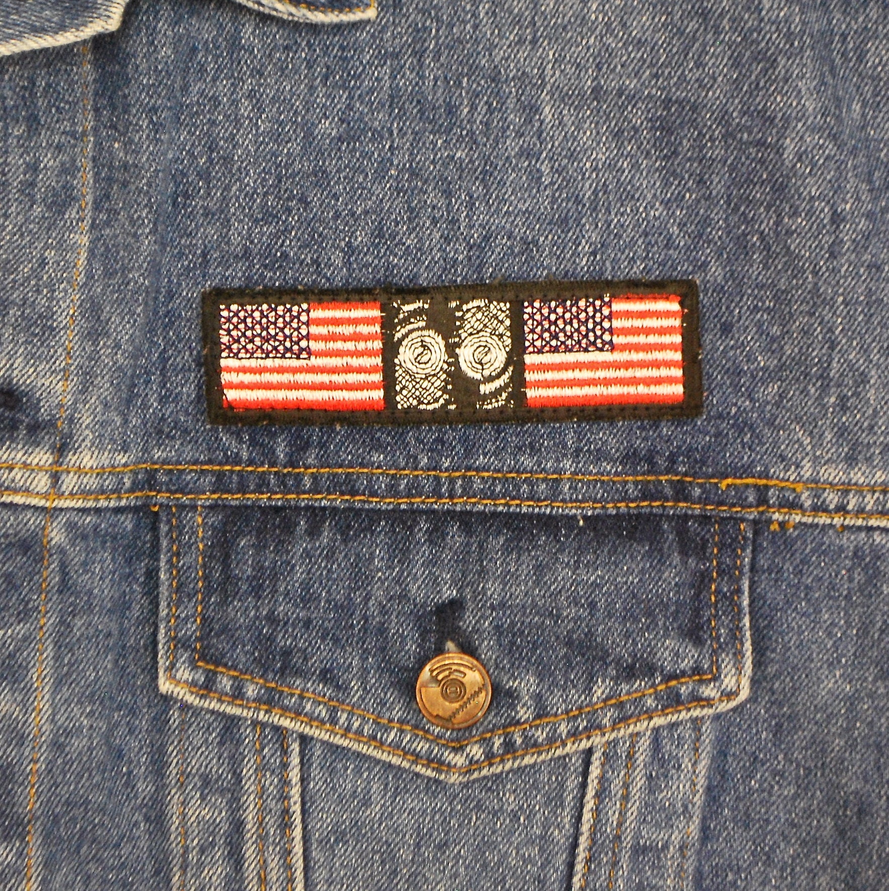 Vintage 1989 Rolling Stones Steel Wheels Tour Denim Jacket Vintage 1989 Rolling Stones Steel Wheels Tour Denim Jacket