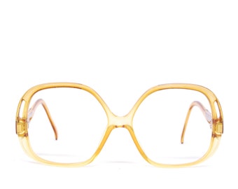 Vintage 1970&#39;s PLAYBOY Amber Eyeglasses / Model# 4506 10 / Made in Austria / Retro Collectible Rare #2644