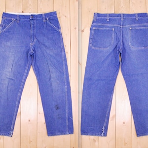 Vintage 1960&#39;s GWG Denim Jeans / Union Made / Retro Collectable Rare