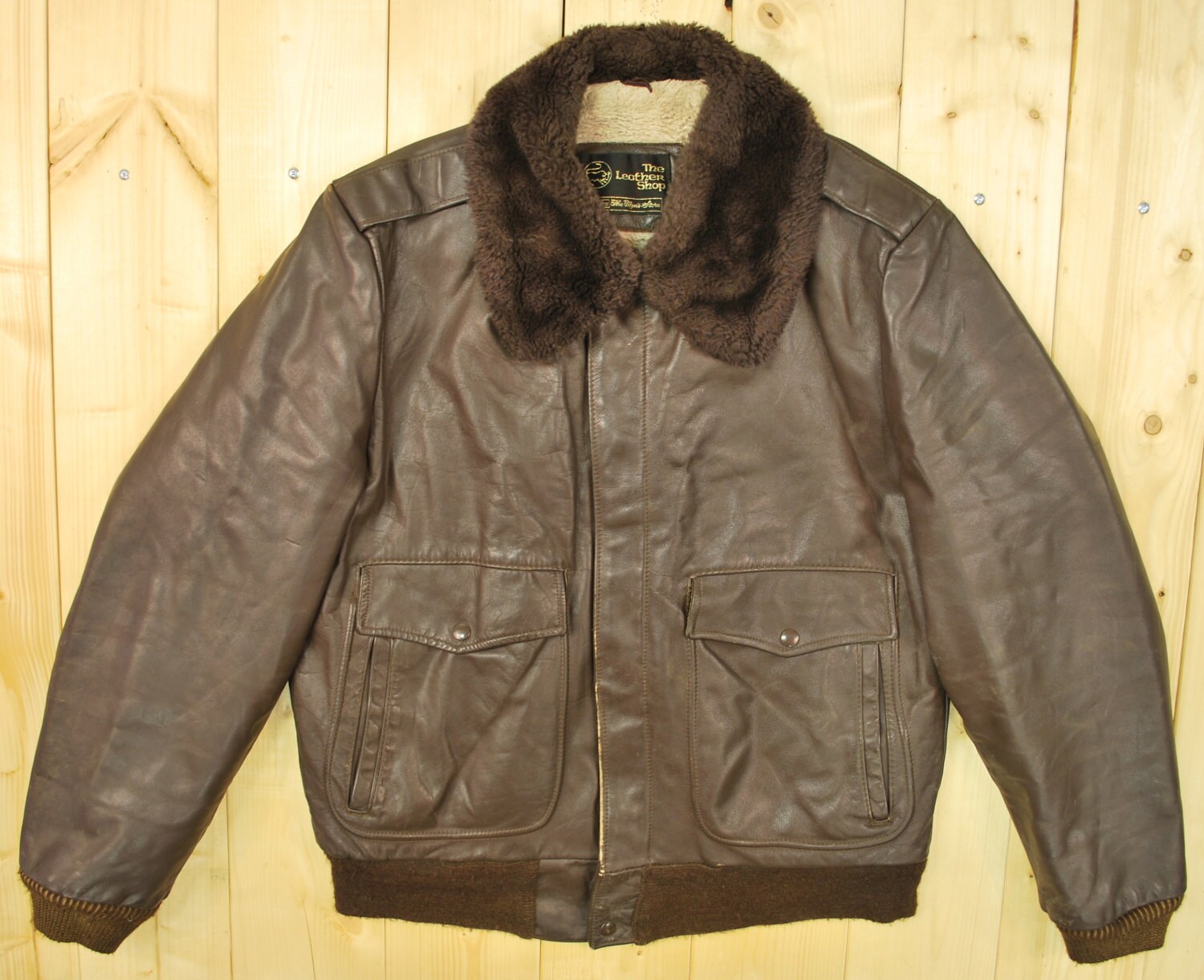 sears leather jacket