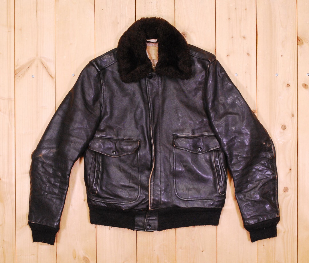 Vintage 1960's/70's SCHOTT Leather G1 Style Bomber Jacket Vintage 1960's/70's SCHOTT Leather G1 Style Bomber Jacket