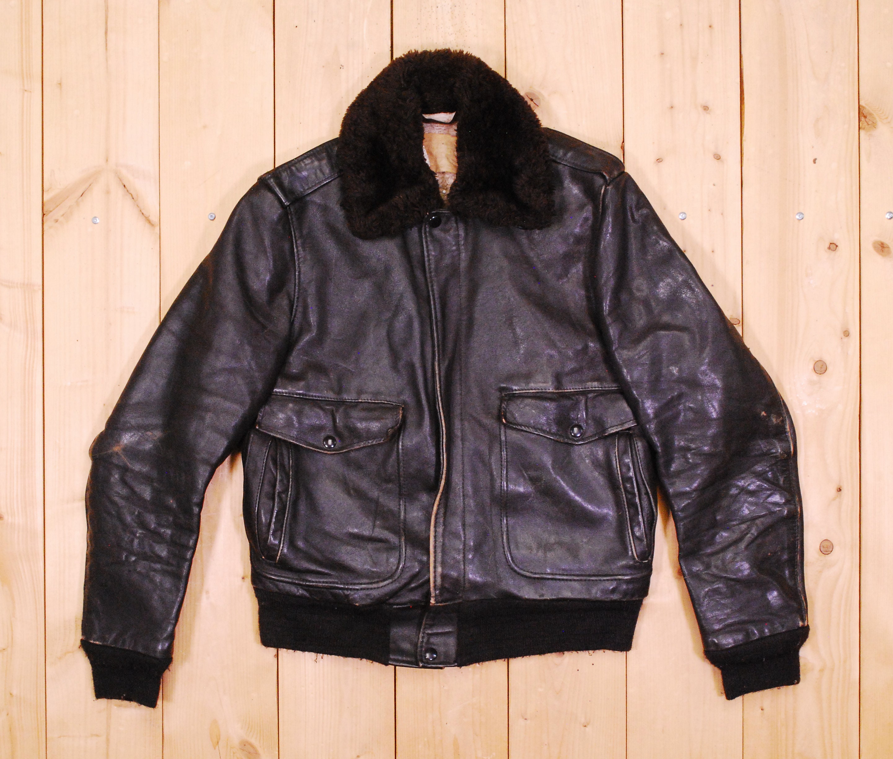 Vintage 1960's/70's SCHOTT Leather G1 Style Bomber Jacket Vintage 1960's/70's SCHOTT Leather G1 Style Bomber Jacket
